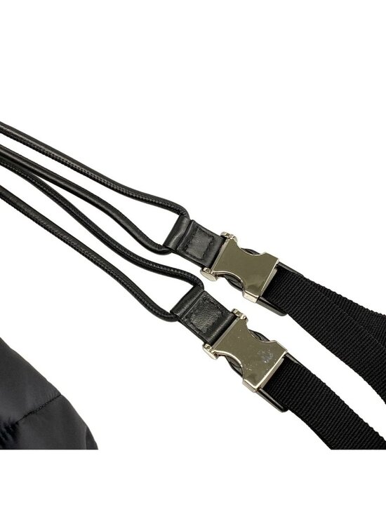 Moncler Backpack Kinly GM Black White Leather main image 7